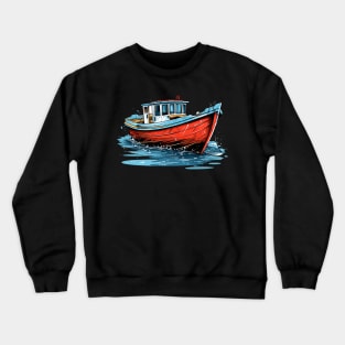 Boat ownership design Crewneck Sweatshirt